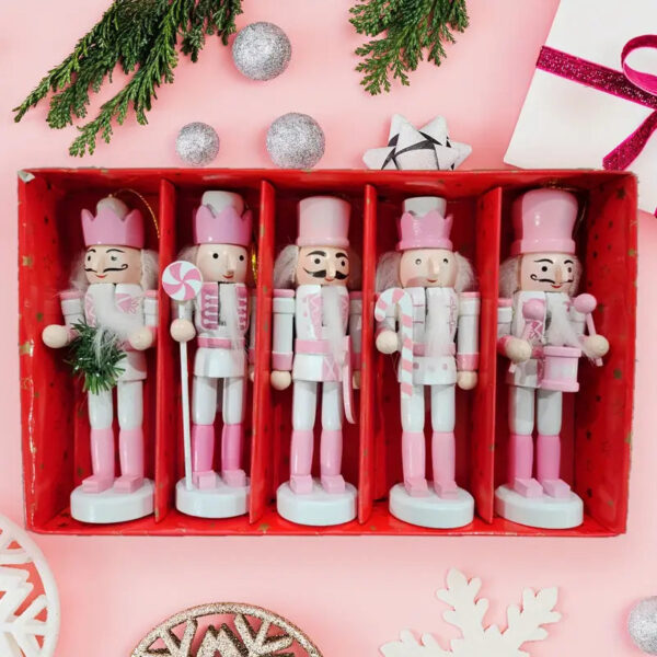 Lot de 5 Casse Noisette Noel décoration