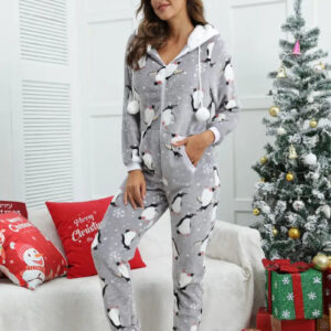 combinaison pyjama femme noellumineux