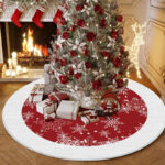 tapis pour pied de sapin de Noël