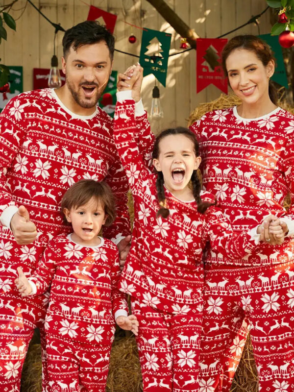 pyjama noellumineux pour famille