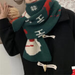 Écharpe festive Père Noel