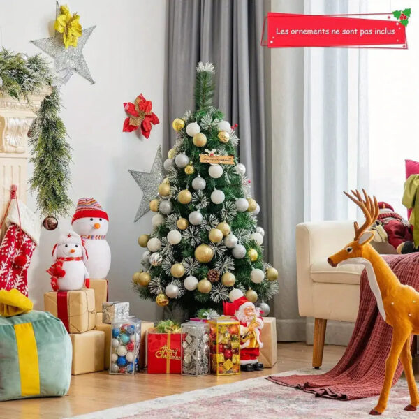 Faux sapin de noel avec support