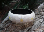 bracelet jonc vintage motifs floraux