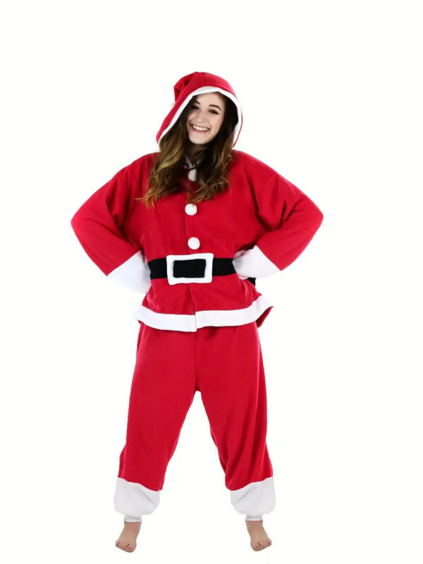 robe mere noel capuche élégante