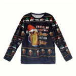 Pull humoristique à thème bière