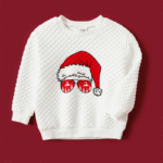 Pull de Noel blanc pour tous