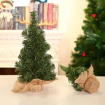 Sapin compact en toile de jute