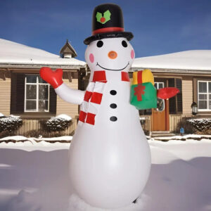 bonhomme de neige géant gonflable
