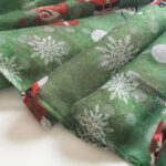 Echarpe à motifs de Noël