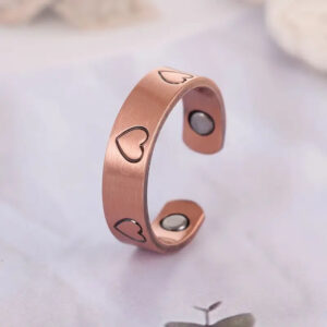 bague en cuivre avec aimants anti-douleurs arthrose rhumatisme