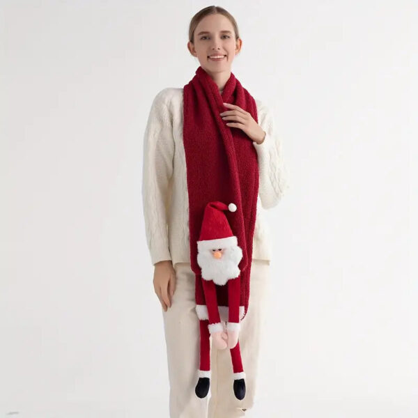 écharpe Pere Noel 3D