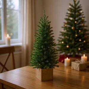 Petit sapin de Noël lumineux