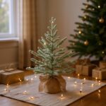 Petit Sapin de Noël Enneigé Cambridge