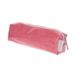trousse à paillettes roses