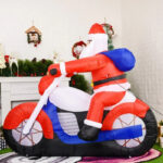 Père Noël sur moto