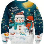 Vêtement de noel Bonhomme de Neige homme
