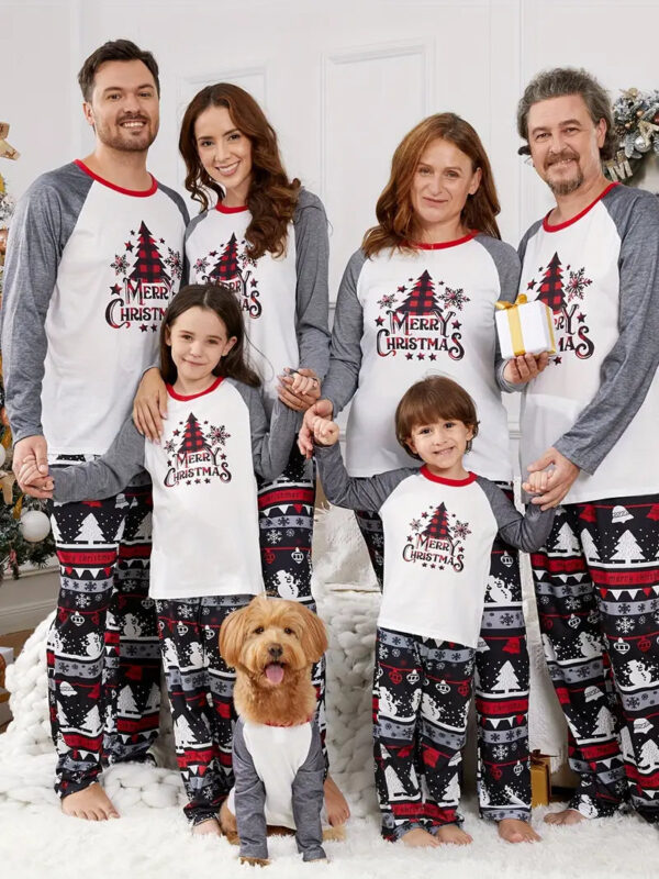 Ensemble Pyjama Famille Noel