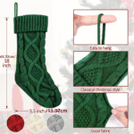 Chaussettes tricotées décoration