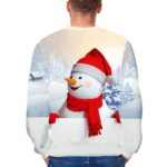 Style festif avec bonhomme de neige