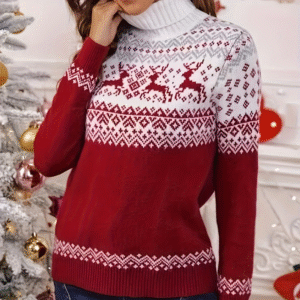 Pull de Noel Femme avec motifs