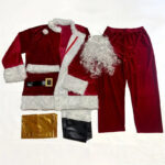 tenue Pere Noel élégante