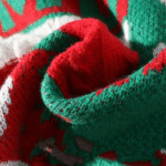 Confort Pull Rouge de Noel Homme
