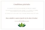 Carte cadeau personnalisée Saint Valentin