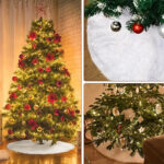 décoration Noël cache pied sapin