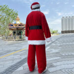 Costume de fête Pere noellumineux