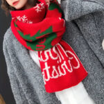 écharpe de Noël élégante
