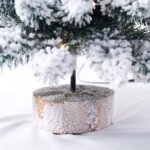 éclairage de sapin blanc