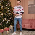 vêtement de Noel motifs Rennes