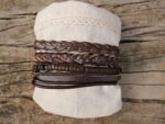 bracelet en perles de bois