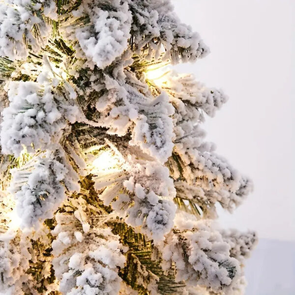 sapin de Noel Blanc Lumineux