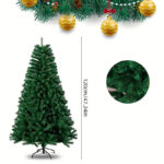 décoration festive sapin vert
