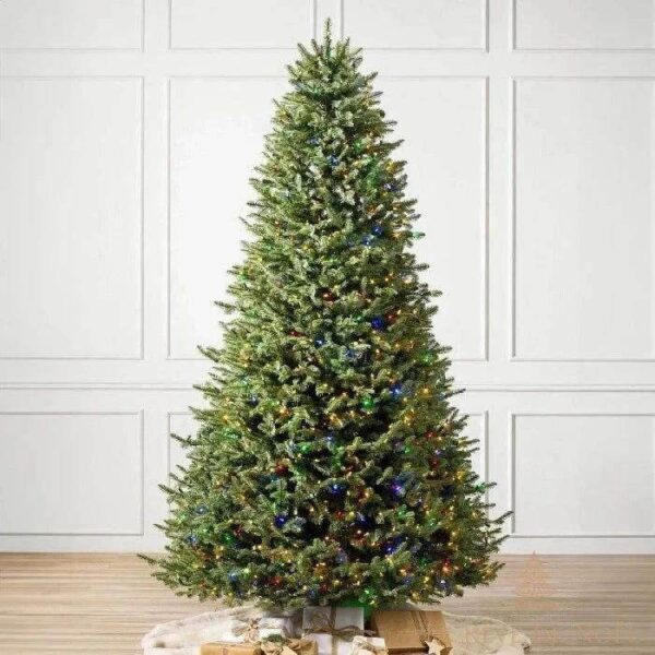 Sapin de Noël artificiel vert rétractable télécommandé