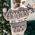 Chic et Cosy sweat festif de Noël