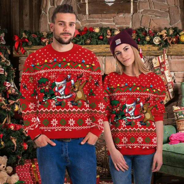 Pull de Noel Festif avec Dab