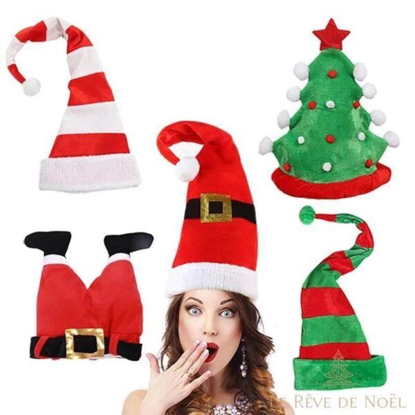 bonnet de noël adulte