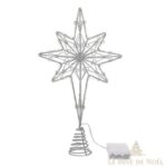 Décoration cimier Noël étoilé