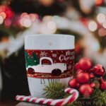 couronne avec ruban de noel
