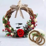 couronne de noël à décorer