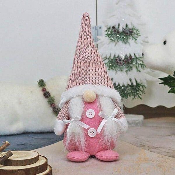 Petit Lutin de Noël rose