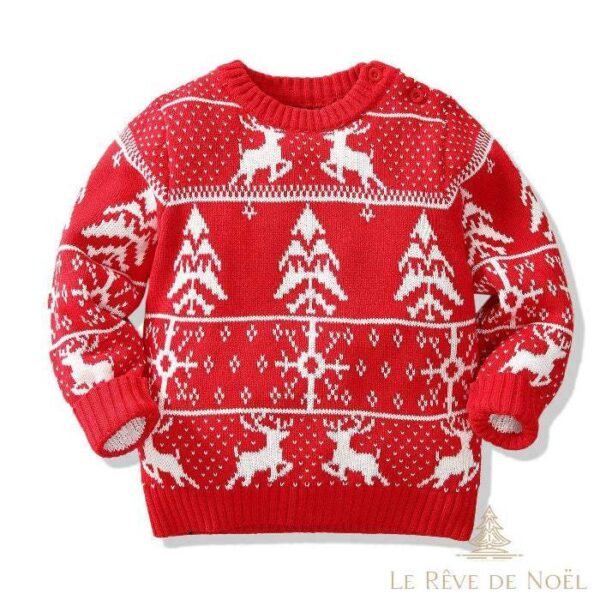 pull de noellumineux enfant