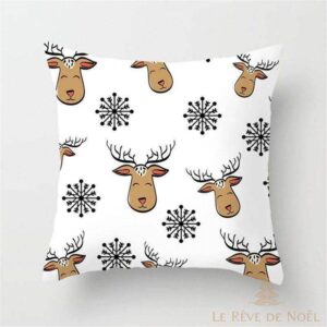 housse de coussin festive