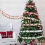 embellissement ruban de noel