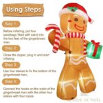 décoration festive P'tit biscuit gonflable