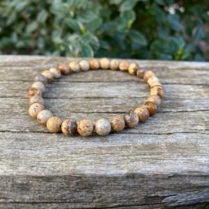 bracelet en jaspe image en gros plan