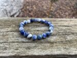 Bijou de lithothérapie en sodalite