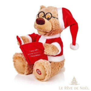 Ours de Noël automate enchanteur